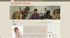 Desktop Screenshot of drdebbieholley.com