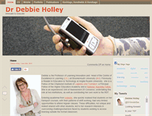 Tablet Screenshot of drdebbieholley.com